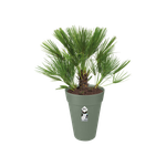 loft urban rund hoch 35cm pistazien grün